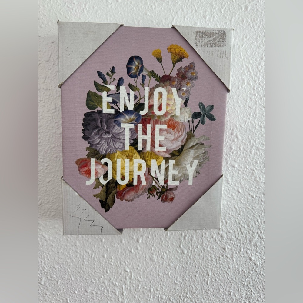 🖼 Floral Inspirational Wall Decor